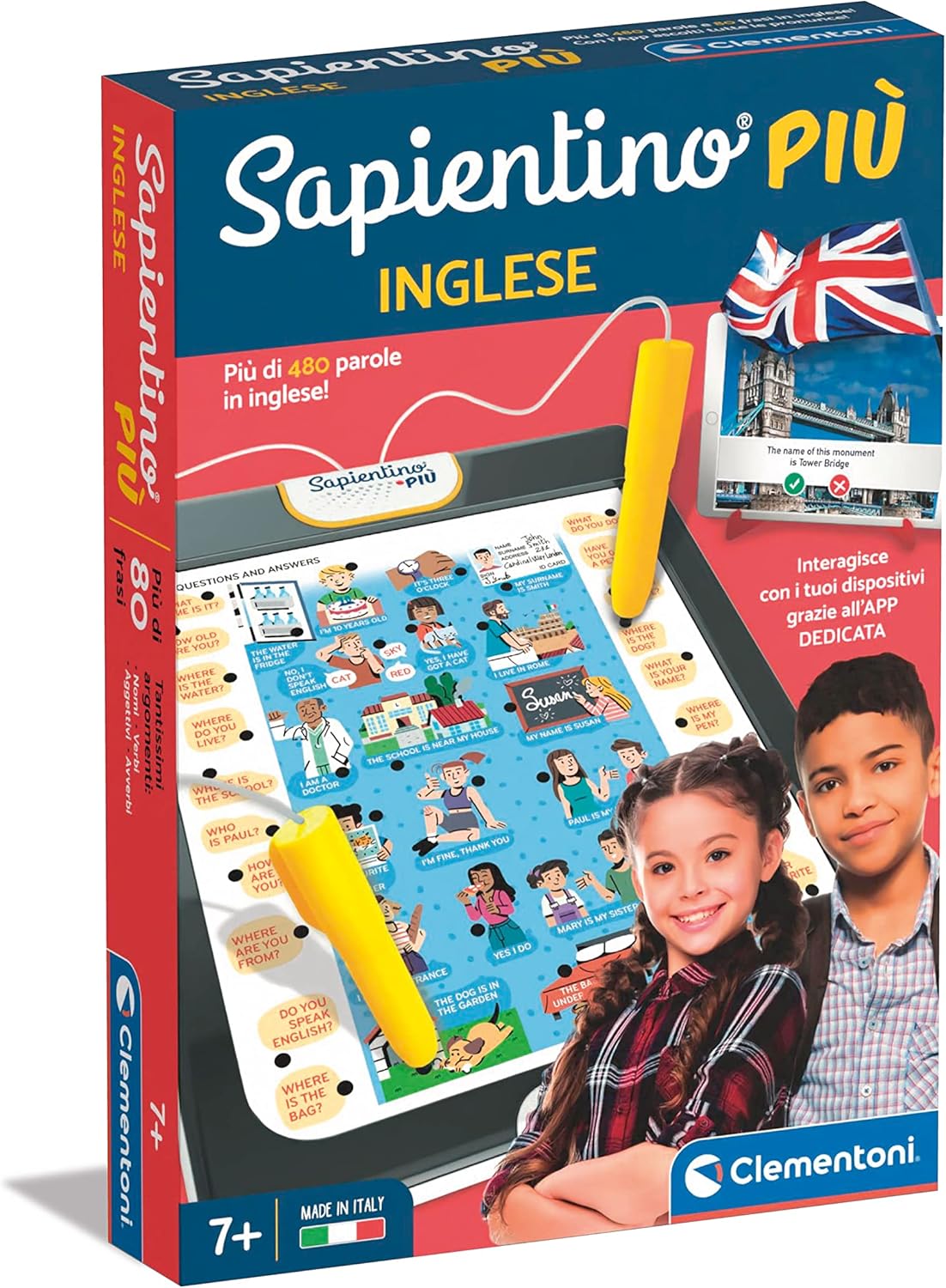 Clementoni Sapientino Più Inglese - Sapientino inglese