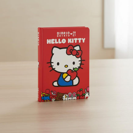 Diario Scuola Hello Kitty 2026/2027 Rosso
