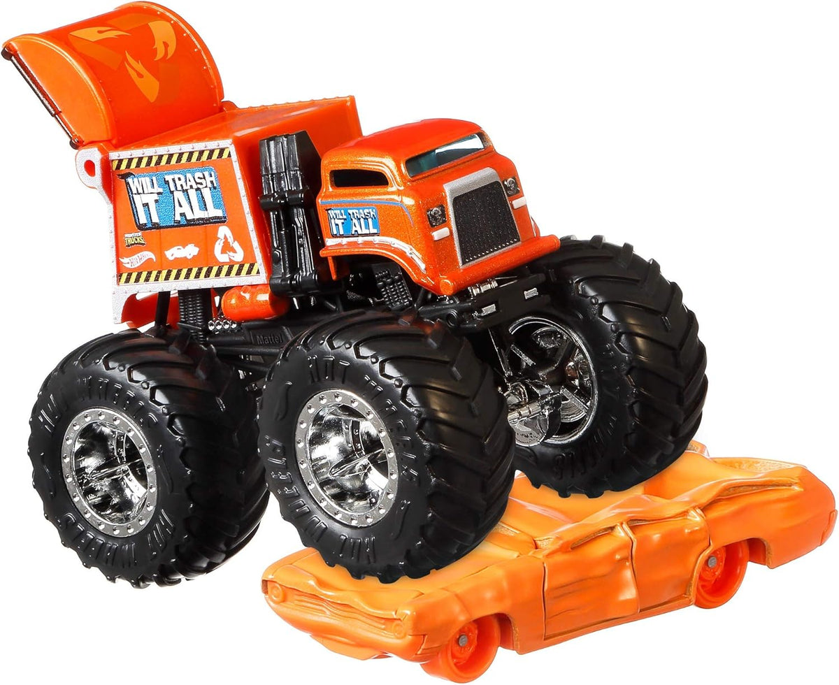 Hot Wheels Monster Trucks Will Trash It Al - TRASH