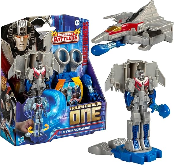 Transformers Action Figure 17 cm in Blister - Series Cyberverse Siren Blast Robot Prowl - Transformers Single Children's Toy Transformable - Action Figure E4802 White Transformers Action Figure 17 cm in Blister - Series Cyberverse Siren Blast Robot Prowl - Transformers Single Children's Toy Transformable - Action Figure E4802 White
