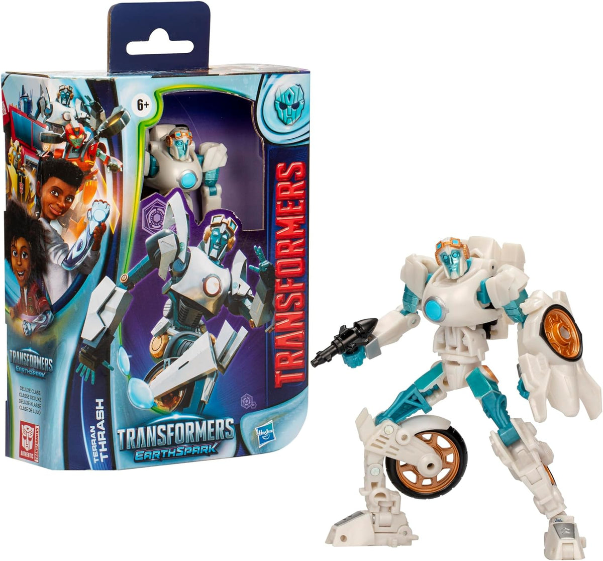 Transformers EarthSpark Deluxe Thrash - Giocattoli e Bambini - Toys Store5010996209108