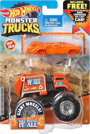 Hot Wheels Monster Trucks Will Trash It Al