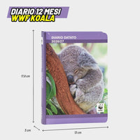 Diario Scuola WWF Koala Fotografico 12 Mesi 2026/2027 - WWF PANINI KOALA