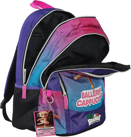 Zaino Scuola Skifidol Italian Brainrot Ballerina Cappuccina