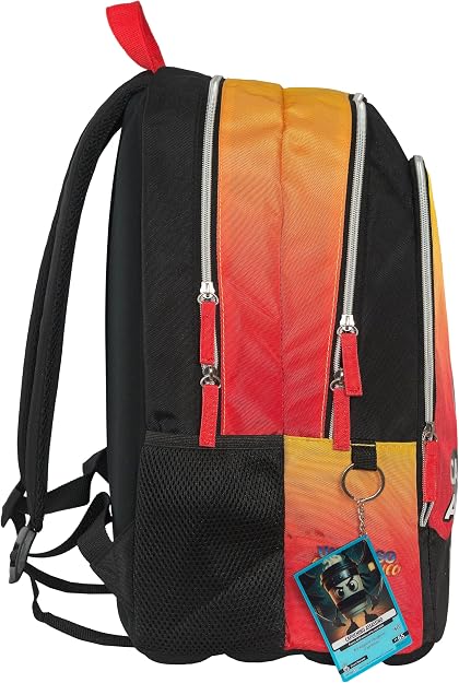 Zaino Scuola Skifidol Italian Brainrot Capuchino Assassino 3 Zip