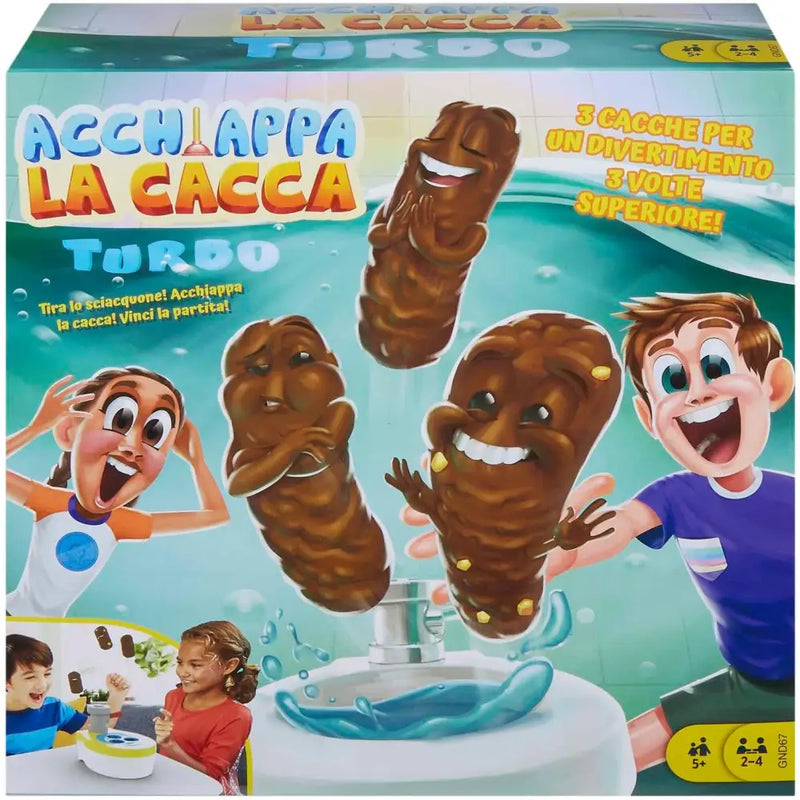 Acchiappa la Cacca Turbo - MATTEL - Giochi in scatola - 0887961867954