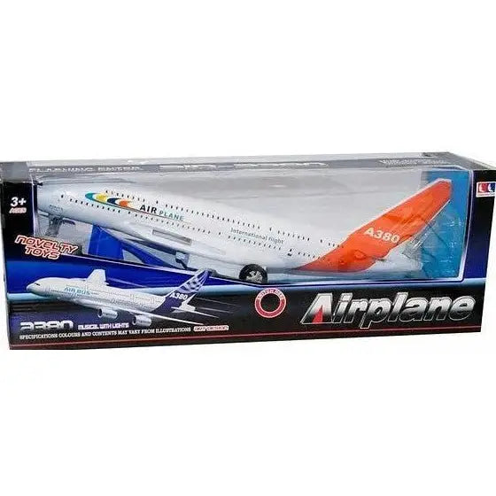 Aereo Giocattoli A380 a Frizione con Luci e Suoni - ODG - Aerei giocattolo - 8010362432496