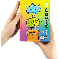 Agenda 16 Mesi Scomix by Sio Multicolor 2026/2027 – Diario Scuola Medium - Franco Panini - 8058263270694