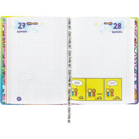 Agenda 16 Mesi Scomix by Sio Multicolor 2026/2027 – Diario Scuola Medium - Franco Panini - 8058263270694