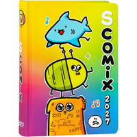 Agenda 16 Mesi Scomix by Sio Multicolor 2026/2027 – Diario Scuola Medium - Franco Panini - 8058263270694