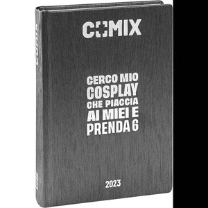 Agenda Comix 16 Mesi mini antracite