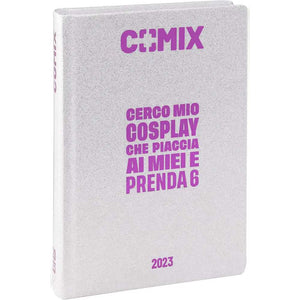Agenda Comix 16 Mesi mini Argento