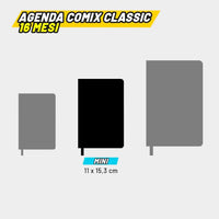 Agenda Comix 16 Mesi Mini Black & White 2026/2027 - Franco Panini - 8058263272193