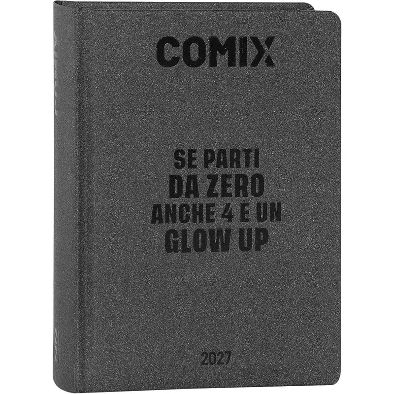 Agenda Comix 16 Mesi Mini Charcoal 2026/2027 - Franco Panini - 8058263272216