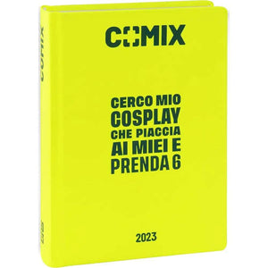 AGENDA COMIX 16 MESI mini giallo fluo