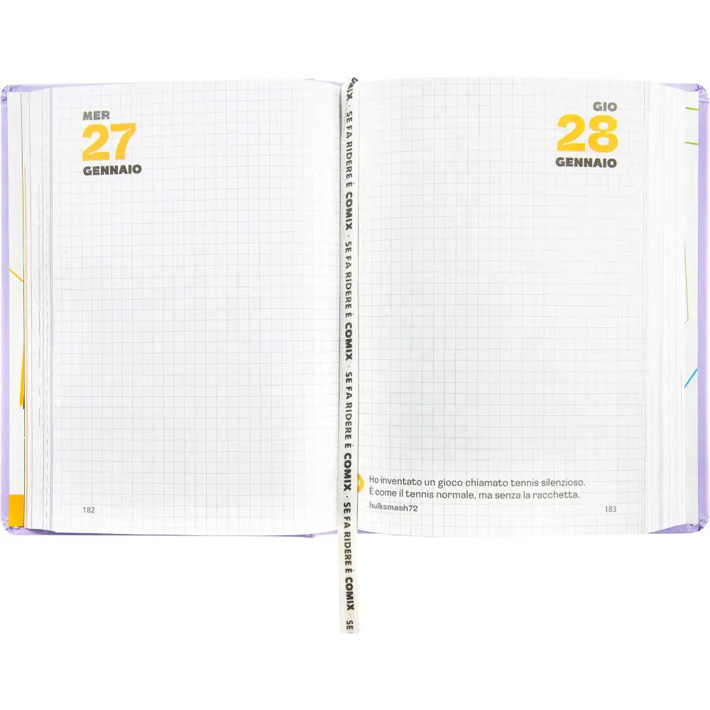 Agenda Comix 16 Mesi Mini Lilla 2026/2027 - Franco Panini - 8058263272575