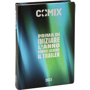AGENDA COMIX 16 MESI mini nero verde