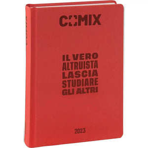 AGENDA COMIX 16 MESI mini rosso