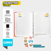 Diario Comix Mini Red - agenda comix mini 2027 a47bc8c3 86c3 44fd 81b4 1bc8b2af0740