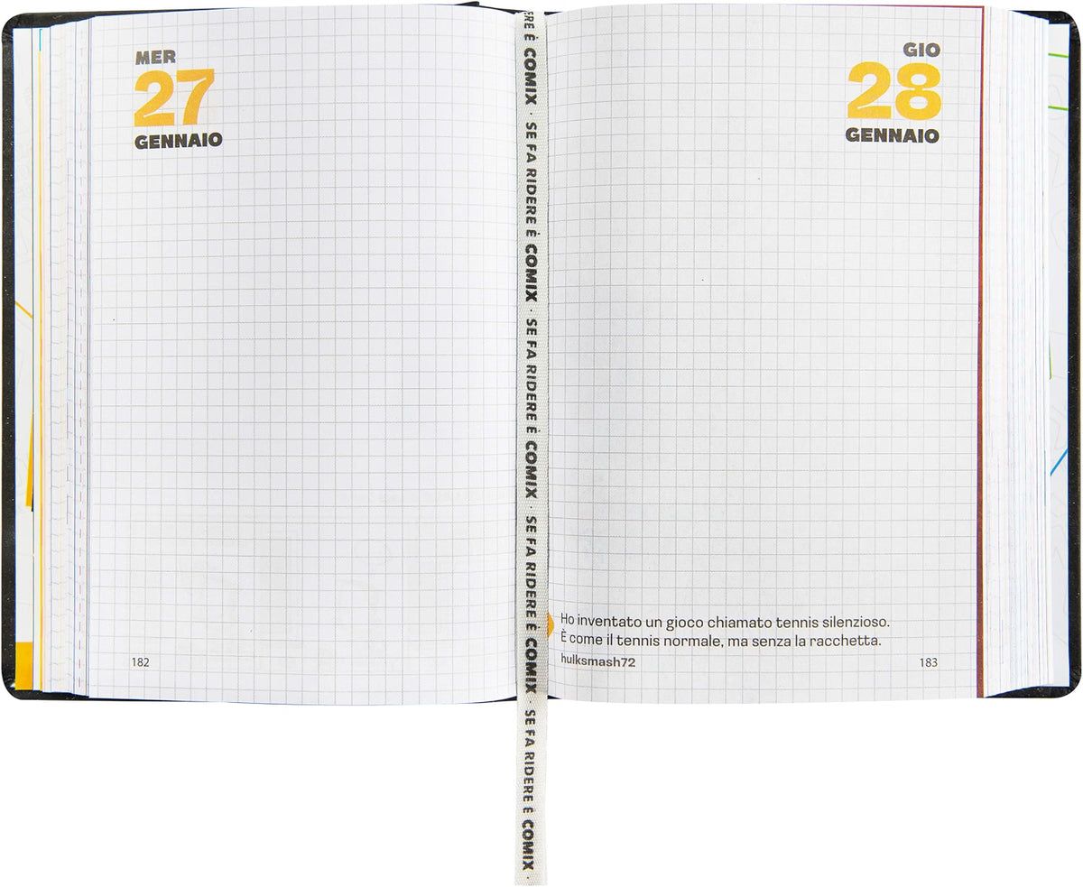 Agenda Comix 16 Mesi Mini Black & White 2026/2027 - agenda giornaliera comix 2027 a92e8a7f 6ba8 42a8 8d68 739ae50b4479