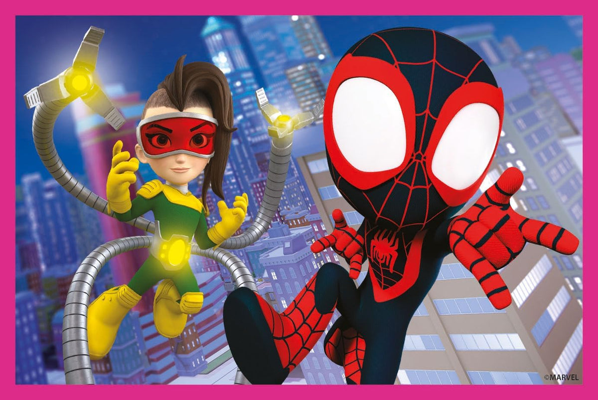 Puzzle Cubi Spidey Clementoni - amazing friends spiderman