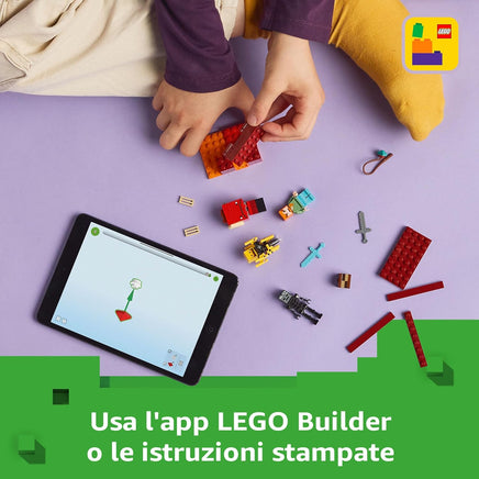Lego Minecraft 21266 battaglia sul ponte del Nether - app lego builder minecraft