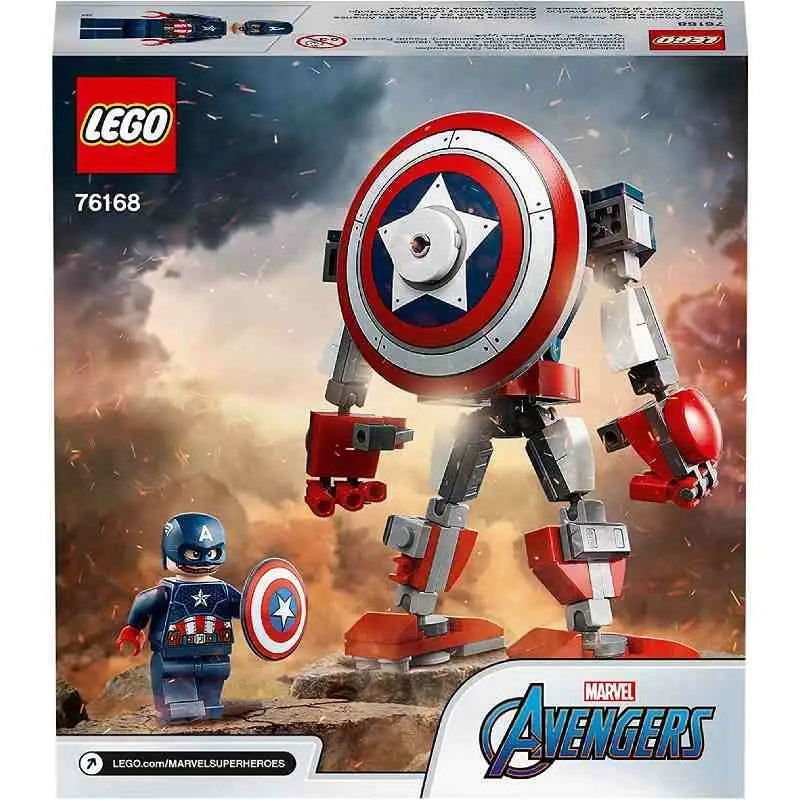 Armatura mech di Capitan America LEGO Marvel Avengers 76168 - Giocattoli e Bambini - Toys Store5702016912739