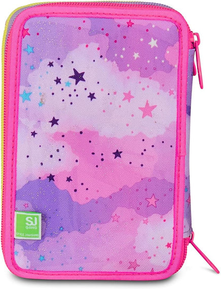 Astuccio 3 Zip SJ Gang FABLE JOURNEY Unicorno Scuola 2025/2026