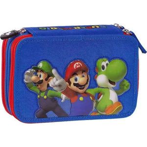 Astuccio 3 Zip Supermario