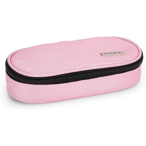 Astuccio ovale COMIX Lurex Rosa - Franco Panini - Portapenne e portamatite - 8058263232265