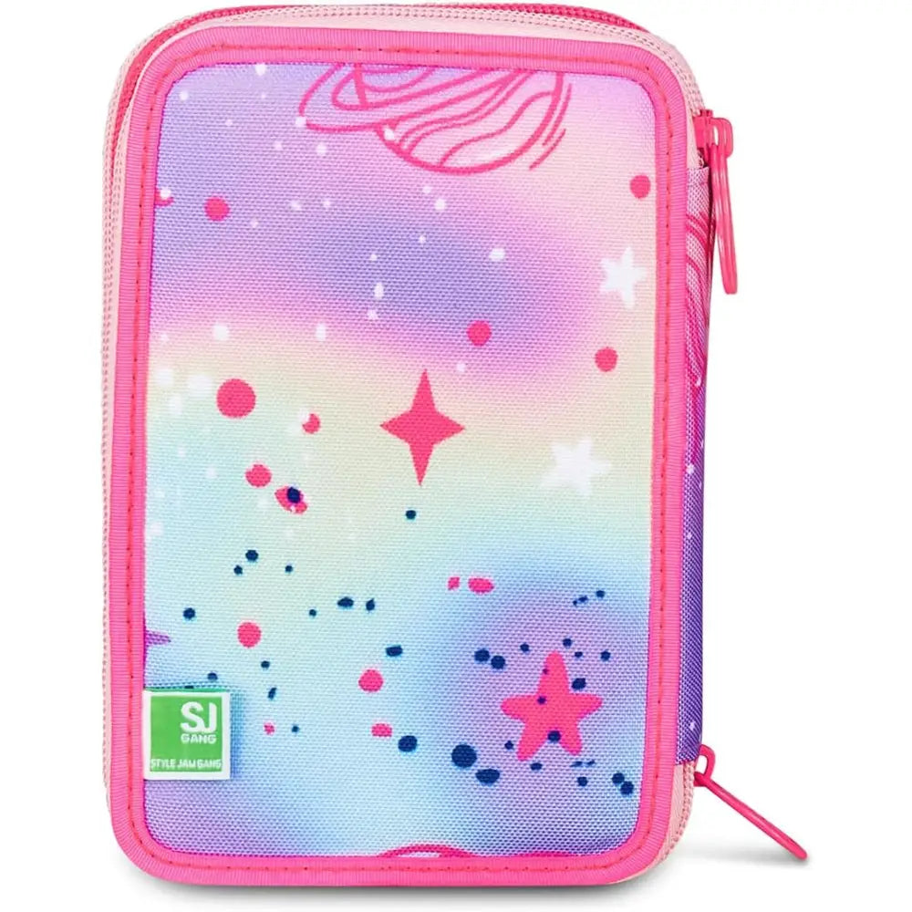 Astuccio Scuola 3 Zip SJ Gang Cat Led - SEVEN - Portapenne e portamatite - 8055714217840