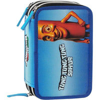 Astuccio Scuola 3 Zip Tung Sahur Skifidol Italian Brainrot - Franco Panini - Portapenne e portamatite - 8058263260817