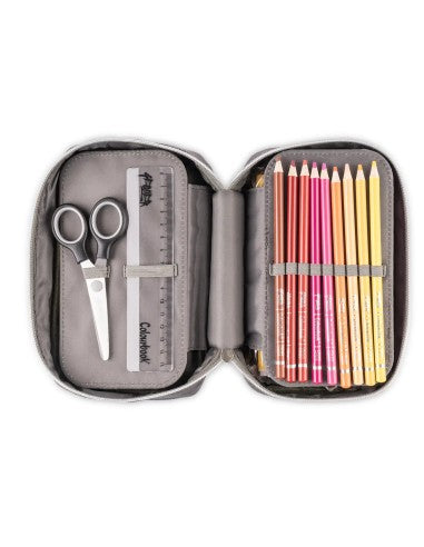 Geolier Astuccio Scuola 1 Zip nero completo