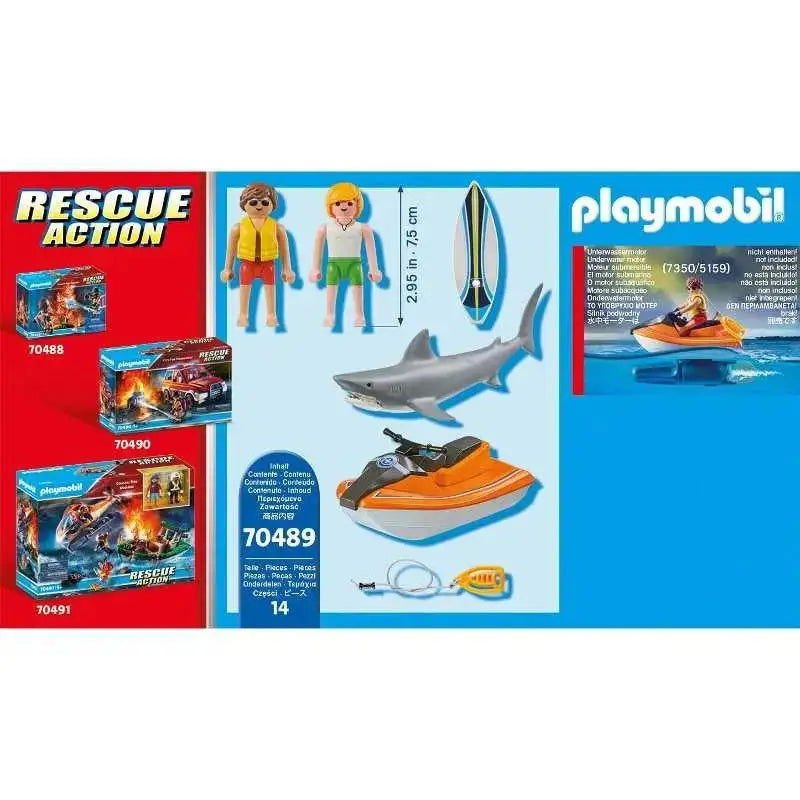 Attacco dello Squalo Playmobil 70489 - Giocattoli e Bambini - Toys Store4008789704894