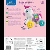 Baby Clementoni Unicorno Trainabile Interattivo - Giocattoli e Bambini - Toys Store8005125178032
