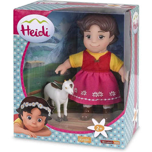 Bambola Heidi con capretta