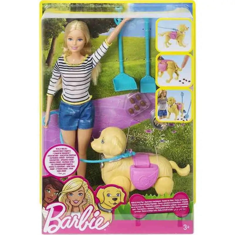 Barbie a Spasso con i Cuccioli - Giocattoli e Bambini - Toys Store0887961382884