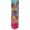Barbie Bambola Bionda con Abito Viola e Cuoricini Gialli - MATTEL - Bambole - 0887961804225