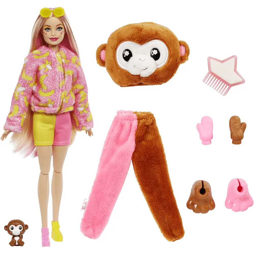 Barbie Bambola Cutie Reveal Scimmia - Giocattoli e Bambini - Toys Store194735106646