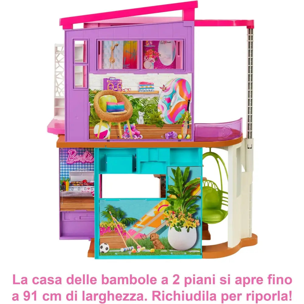 Barbie Casa di Malibu - MATTEL - Case delle bambole - 8718526175530