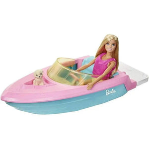 Barbie con Motoscafo Galleggiante