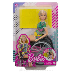 Barbie Fashionistas con sedia a rotelle