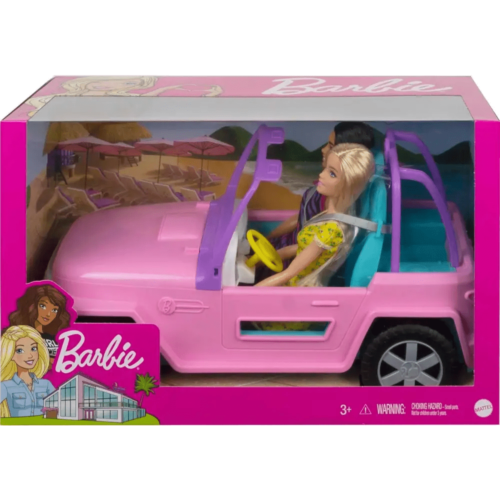 Barbie Jeep rosa - Giocattoli e Bambini - Toys Store0887961928051