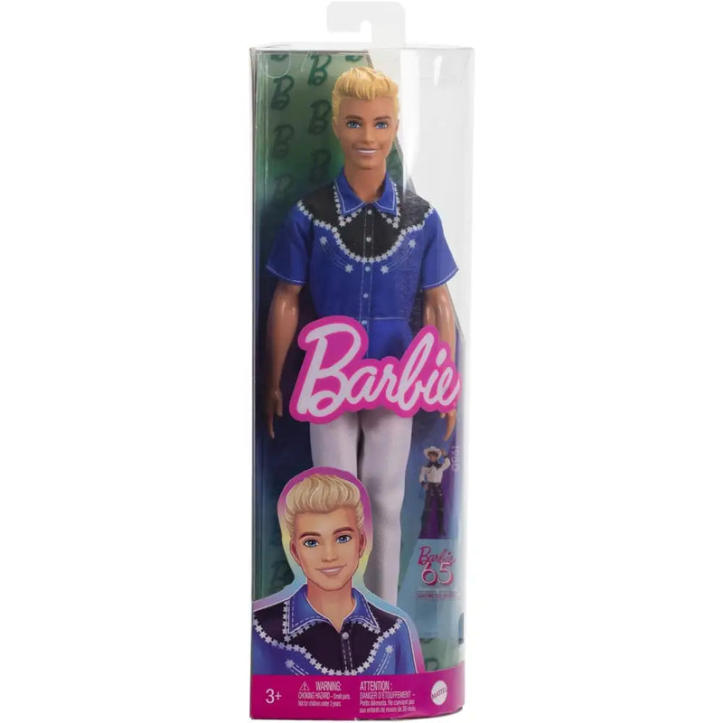 Barbie Ken Fashionistas 226 - Biondo stile Western - mattel - Bambole - 0194735176861