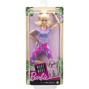 Barbie Made to Move fitness bionda