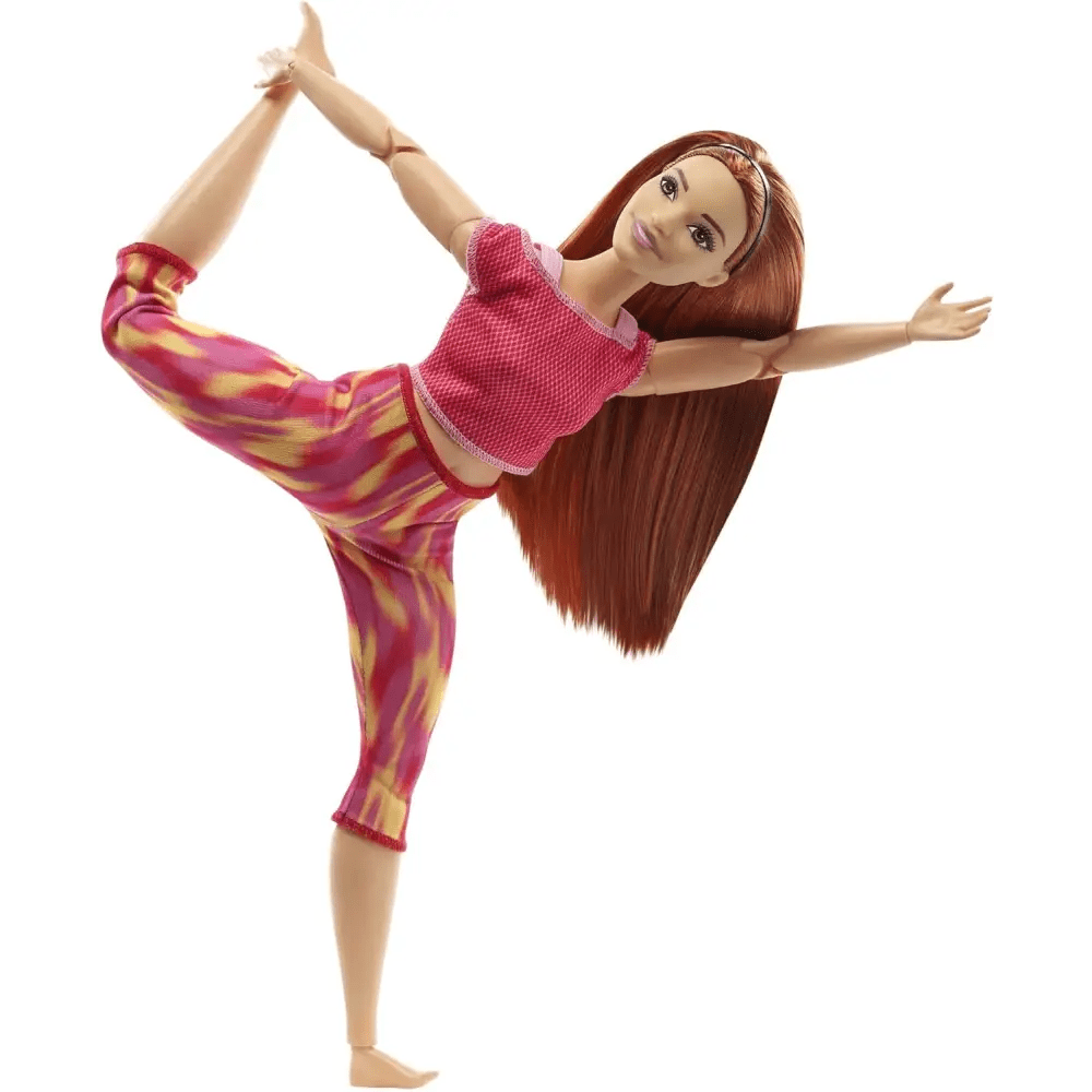 Barbie Made to Move fitness capelli rossi - Giocattoli e Bambini - Toys Store0887961954944