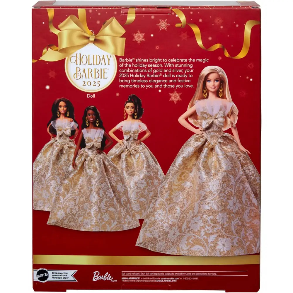 Barbie Magia delle Feste 2025 - mattel - Bambole - 0194735260966