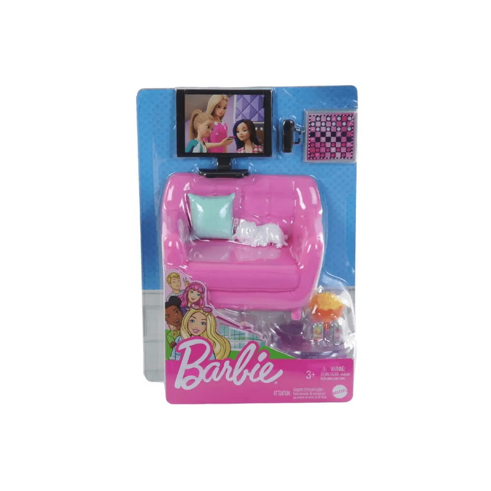 Barbie mini playset poltrona e TV - Giocattoli e Bambini - Toys Store194735089444