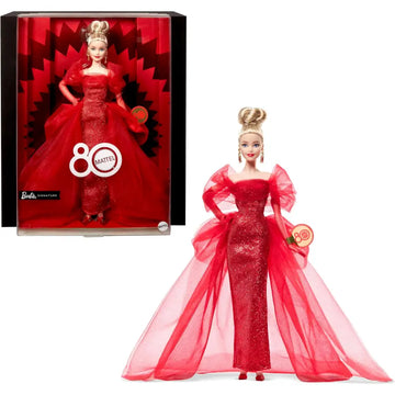 Barbie Signature 80° Anniversario - MATTEL - Bambole - 0194735261383