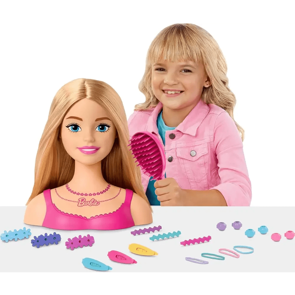 Barbie testa da acconciare con 20 accessori - Giocattoli e Bambini - Toys Store0194735125142